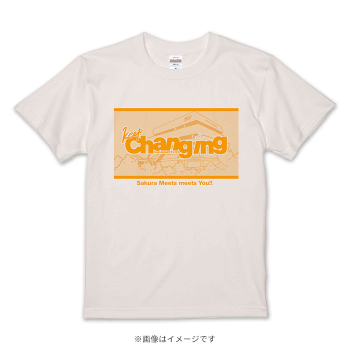 サクラミーツ Keep Changing Tシャツ(小島凪紗デザイン)