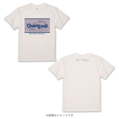 サクラミーツ Keep Changing Tシャツ(谷口愛季デザイン)