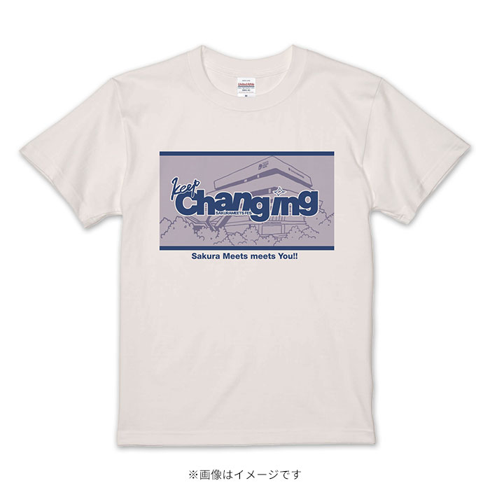 サクラミーツ Keep Changing Tシャツ(谷口愛季デザイン)