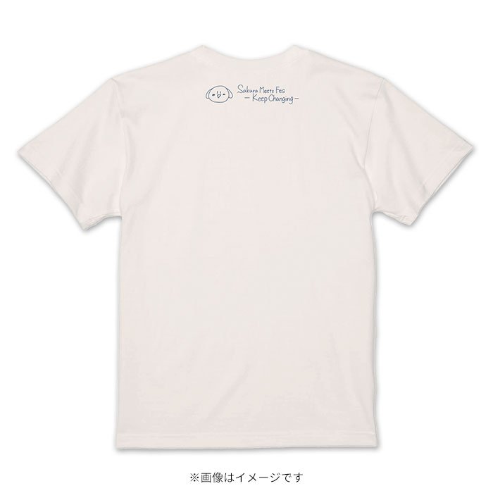 サクラミーツ Keep Changing Tシャツ(谷口愛季デザイン)