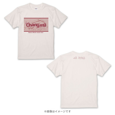 サクラミーツ Keep Changing Tシャツ(中嶋優月デザイン)