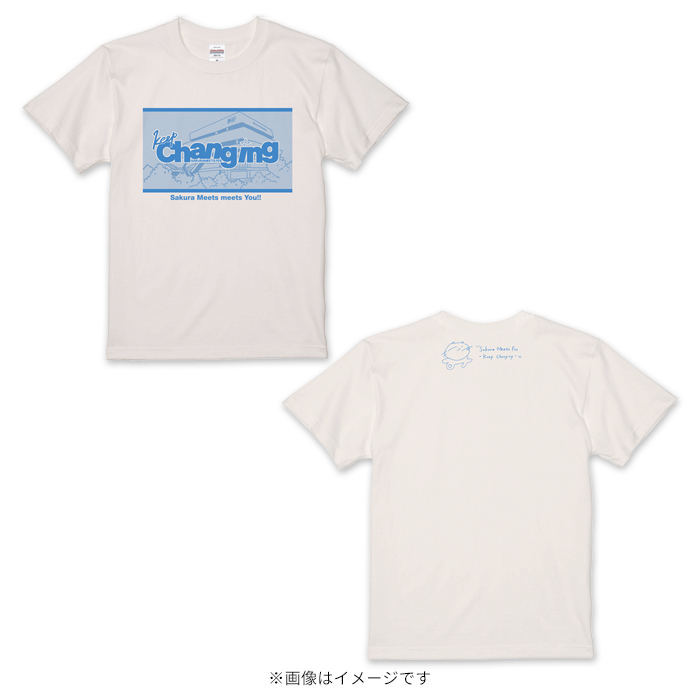 サクラミーツ Keep Changing Tシャツ(山田桃実デザイン)