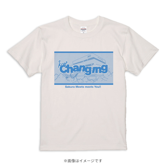 サクラミーツ Keep Changing Tシャツ(山田桃実デザイン)